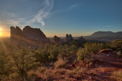 Sunrise at Garden of the Gods