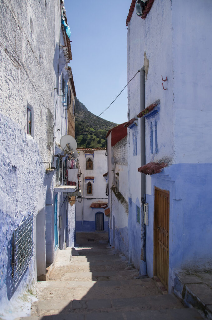 Blue Alleyway Number 1 - Chefchaouen Morocco
