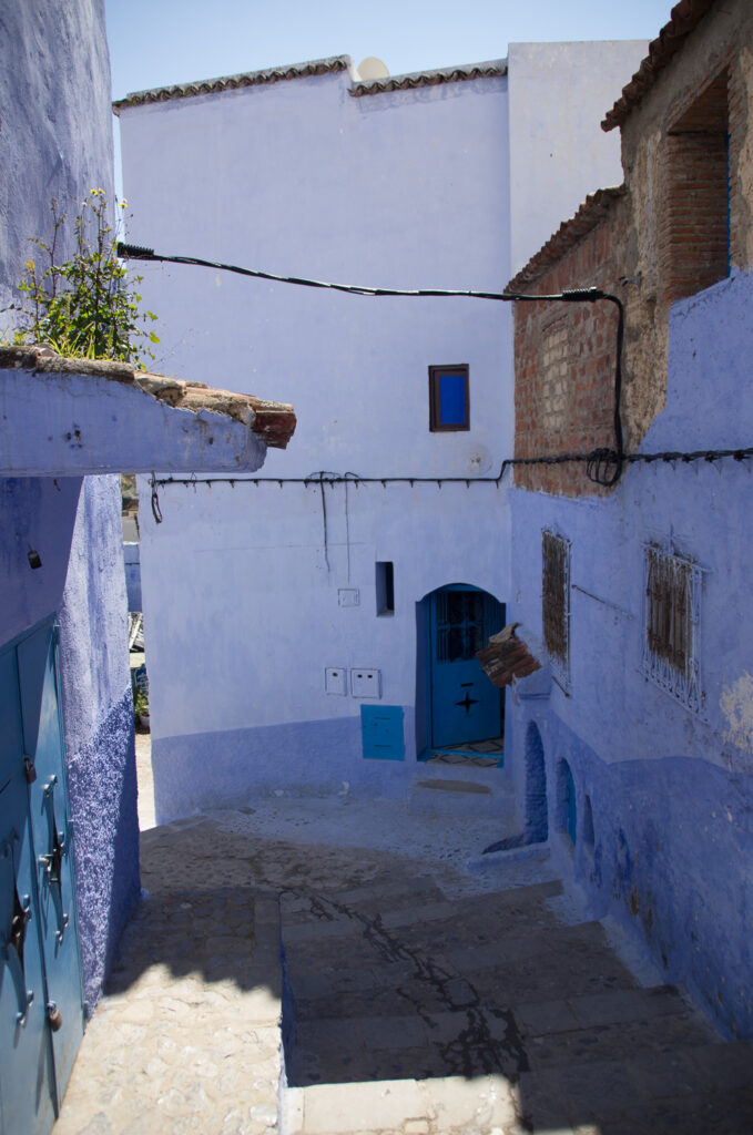 Blue Alleyway Number 2 - Chefchaouen Morocco