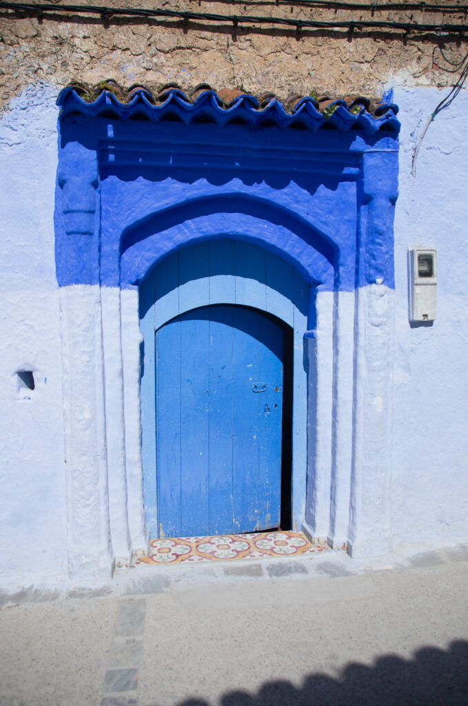 Blue Door Number 2 - Chefchaouen Morocco