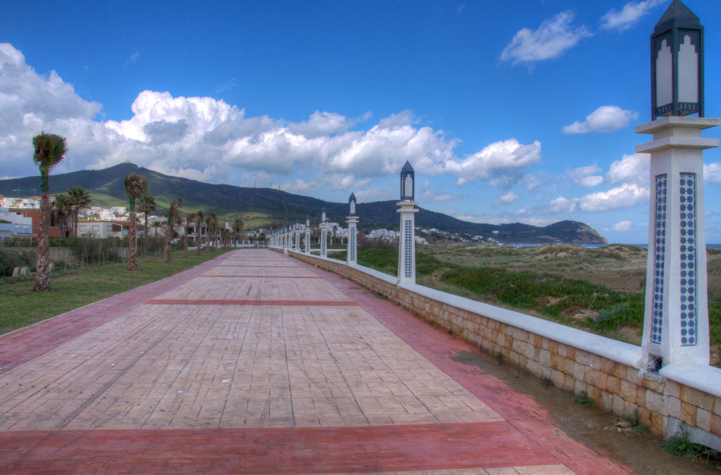 Boardwalk of Cabo Negro - Morocco