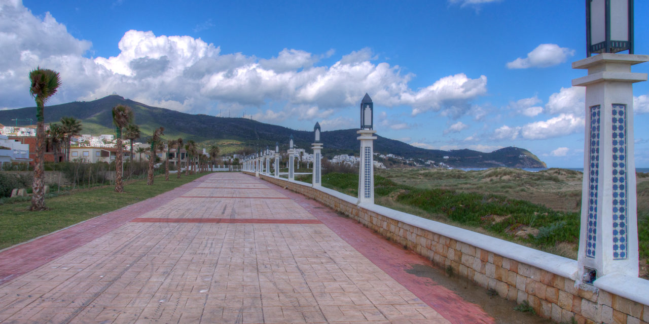 Boardwalk of Cabo Negro - Morocco