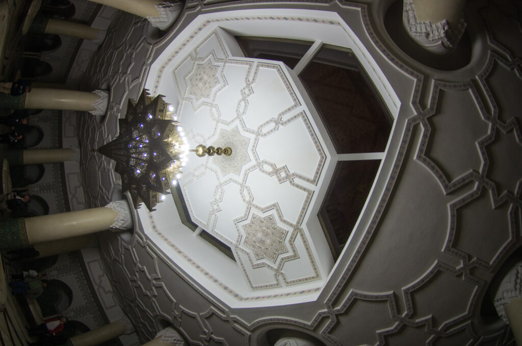 Ceiling of the Hammam - Hassan II Mosque