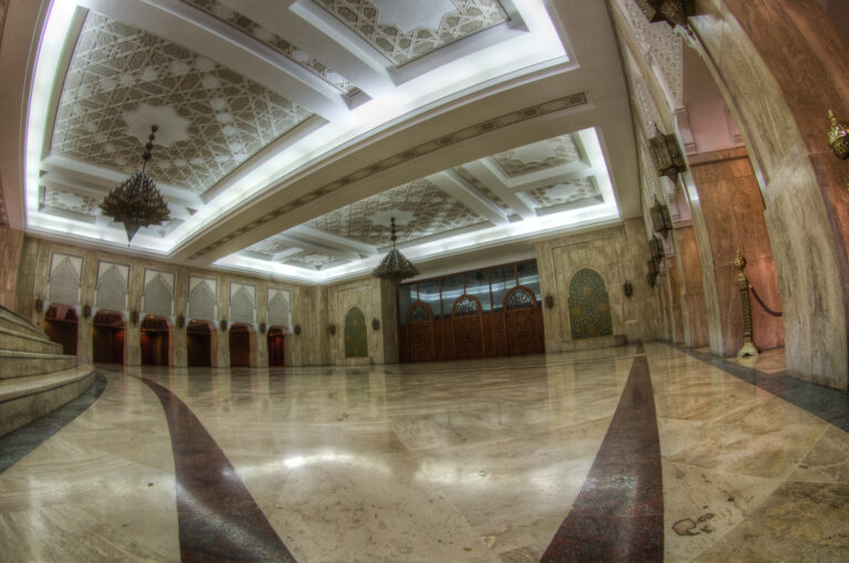 Entrance to the Hammam -Hassan II Mosque