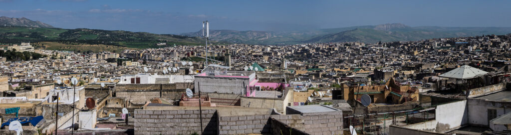 Roof Tops of Fez Morocco