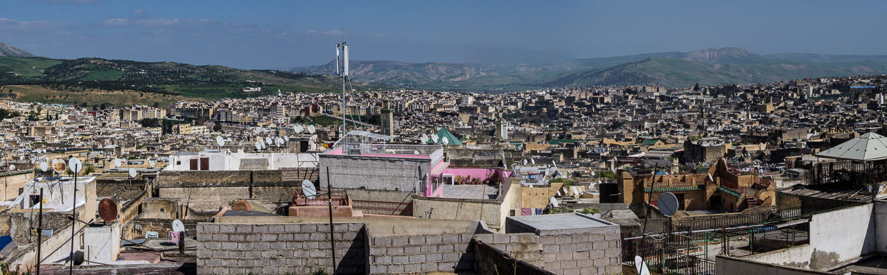 Roof Tops of Fez Morocco