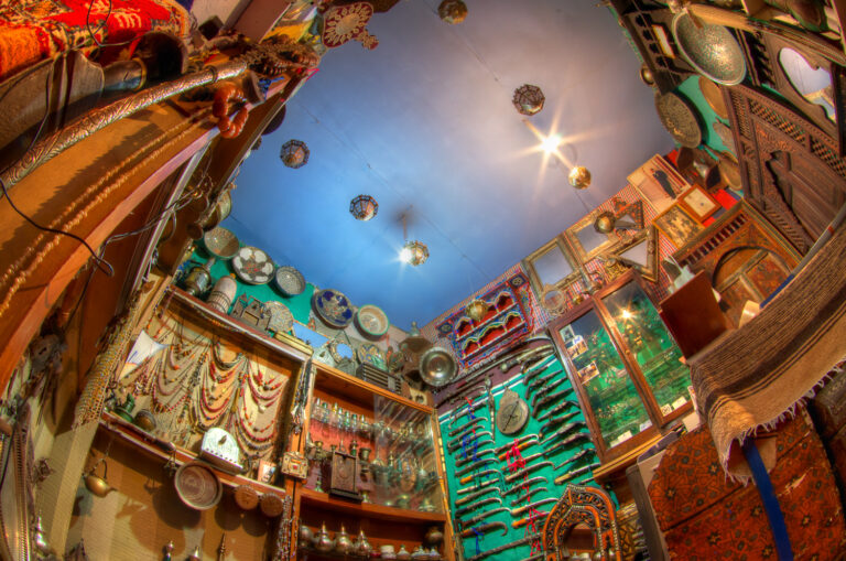 Room of Mystery and Enchantments. Chefchaouen Morocco