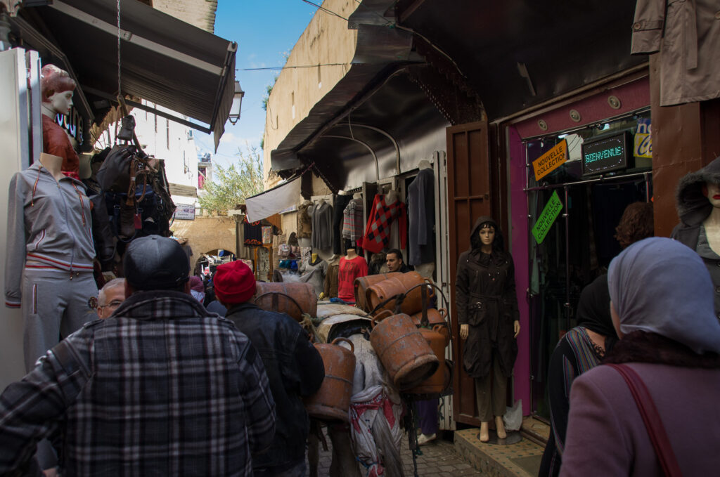 Streets of Medina Fez Morocco Number 2