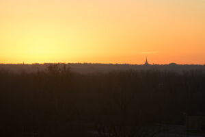 Sunrise Over Independence Missouri