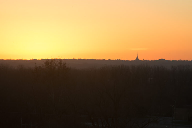 Sunrise over Independence MO