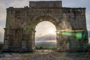 The Arch of Caracalla at Volubilis Morocco