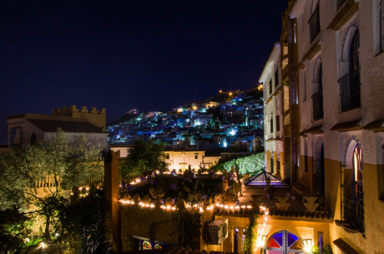 The Blue City in the Blue Hour - Chefchaouen Morocco