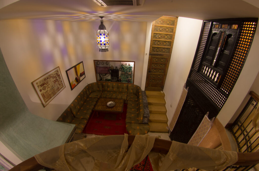 The View from the Balcony of the Apartment Er-RAISS at Dar Ziryab Fez Morocco