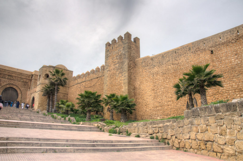 Walls of the Kasbah of the Udayas 2 - Rabat Morocco