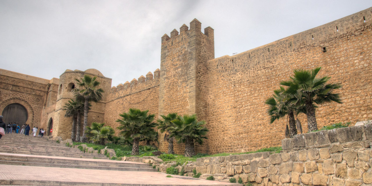 Walls of the Kasbah of the Udayas 2 - Rabat Morocco