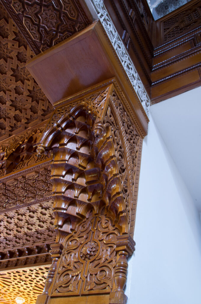 Woodworking Detail - Dar Ziryab