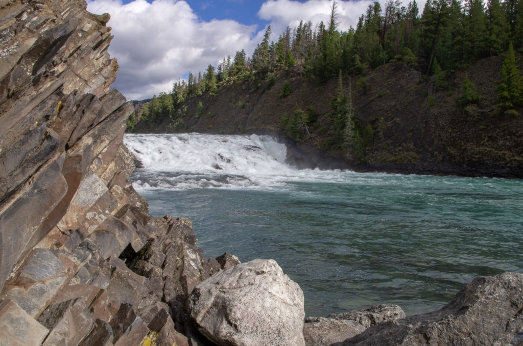 Bow River Falls - Banff Canada
