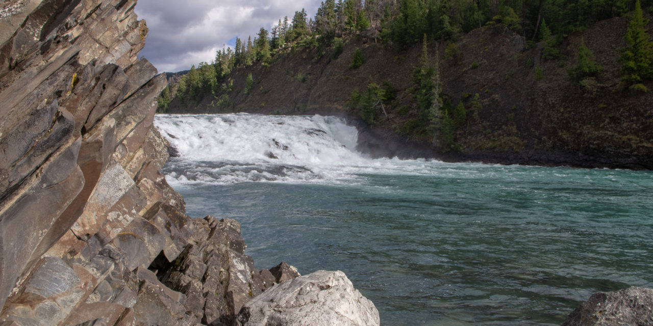 Bow River Falls - Banff Canada