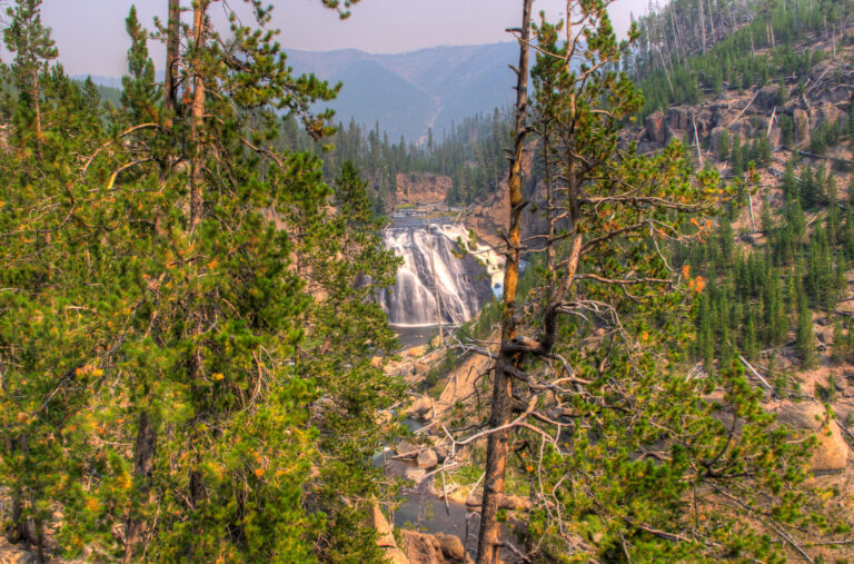 Gibbon Falls - Yellowstone National Park