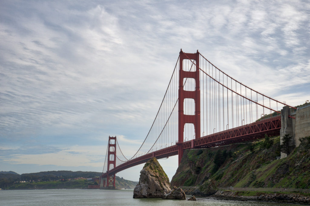 Golden Gate Bridge from Moore Road